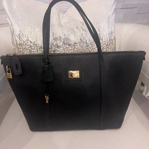 Gorgeous Dolce and Gabbana Lock and Key Tote